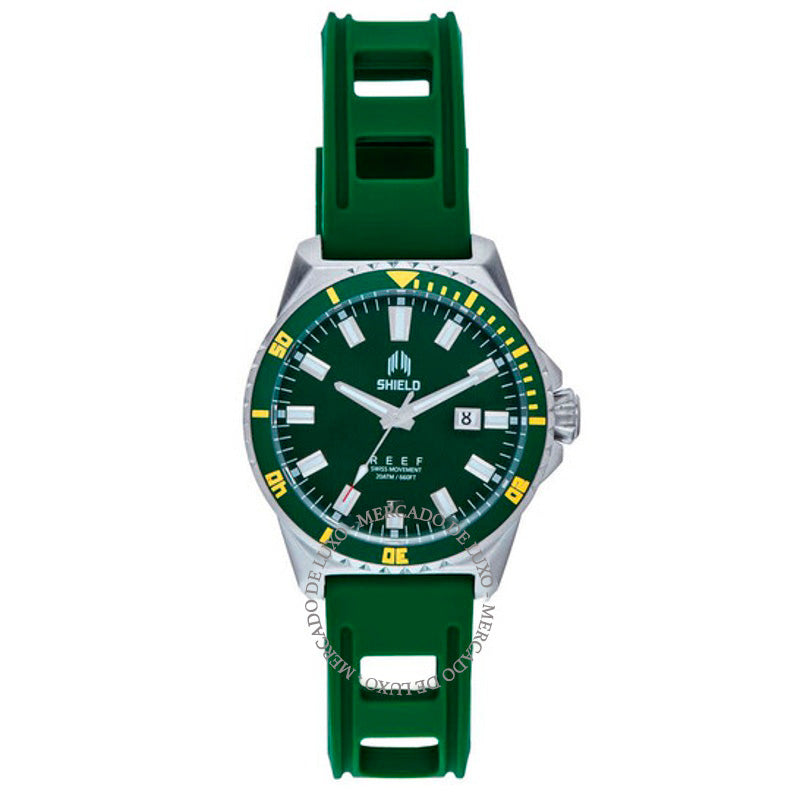 Relógio Mostrador Verde Reef 49 mm - Mercado de Luxo - O Maior E-Commerce de Bens, Produtos e Serviços de Luxo do Brasil.