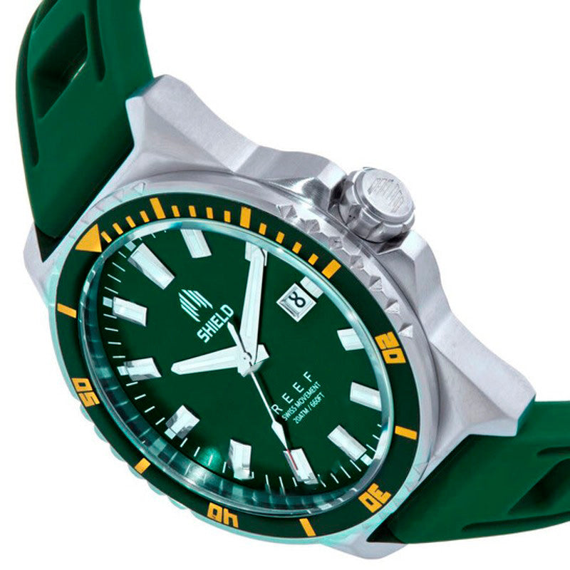 Relógio Mostrador Verde Reef 49 mm - Mercado de Luxo - O Maior E-Commerce de Bens, Produtos e Serviços de Luxo do Brasil.