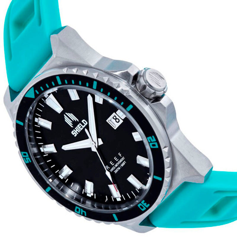 Relógio Mostrador preto Reef 49 mm - Mercado de Luxo - O Maior E-Commerce de Bens, Produtos e Serviços de Luxo do Brasil.