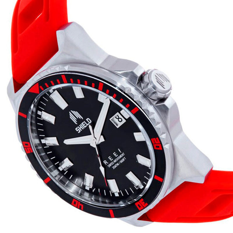 Relógio Mostrador preto Reef 49 mm - Mercado de Luxo - O Maior E-Commerce de Bens, Produtos e Serviços de Luxo do Brasil.