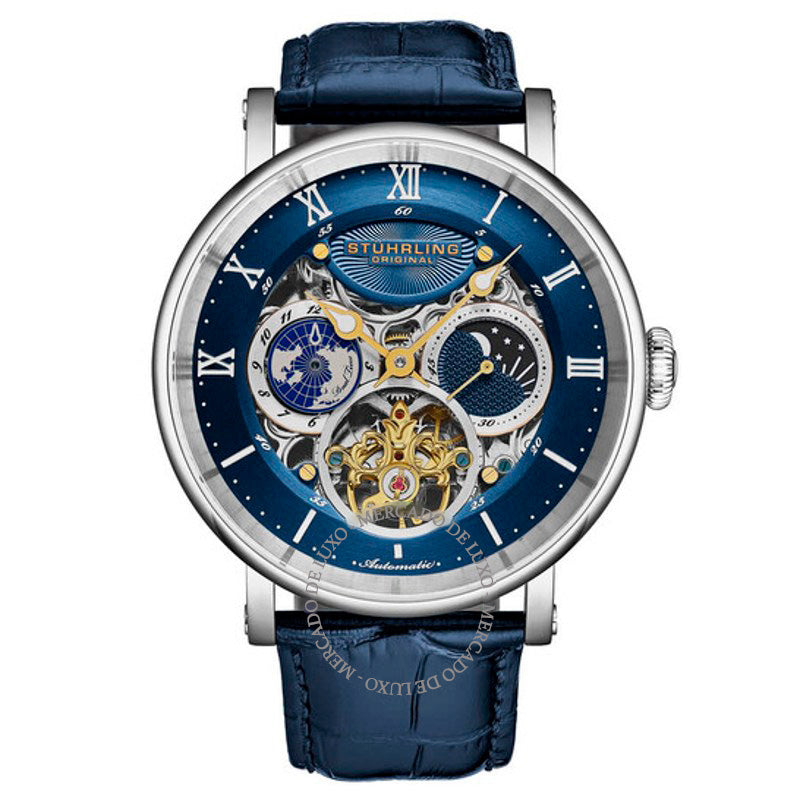 Relógio Legacy Chronograph Automático Mostrador Azul 47 mm - Mercado de Luxo - O Maior E-Commerce de Bens, Produtos e Serviços de Luxo do Brasil.