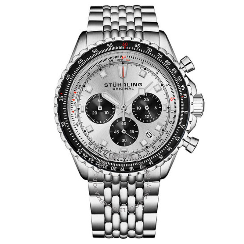 Relógio Cronógrafo Monaco Quartzo Mostrador Prata 44 mm - Mercado de Luxo - O Maior E-Commerce de Bens, Produtos e Serviços de Luxo do Brasil.
