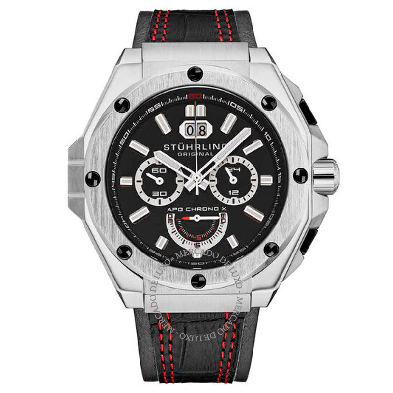 Relógio Cronógrafo Monaco Quartzo Mostrador Preto 44 mm - Mercado de Luxo - O Maior E-Commerce de Bens, Produtos e Serviços de Luxo do Brasil.