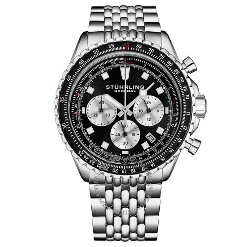 Relógio Cronógrafo Monaco Quartzo Mostrador Preto 44 mm - Mercado de Luxo - O Maior E-Commerce de Bens, Produtos e Serviços de Luxo do Brasil.