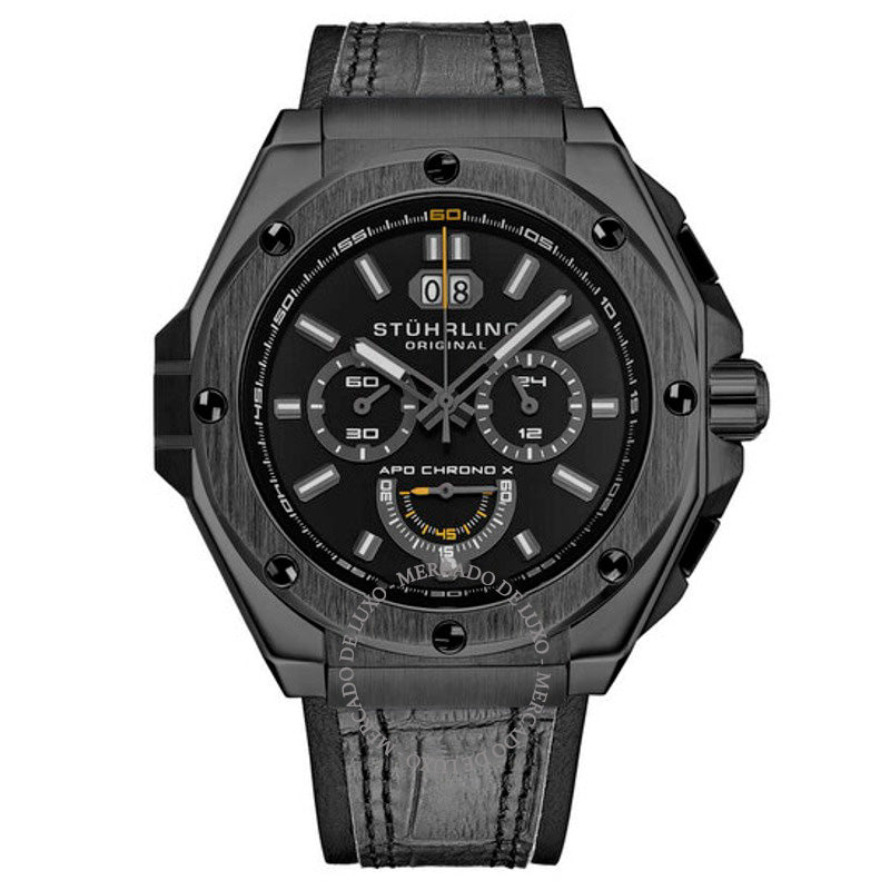 Relógio Cronógrafo Monaco Quartzo Mostrador Preto  - Mercado de Luxo - O Maior E-Commerce de Bens, Produtos e Serviços de Luxo do Brasil.