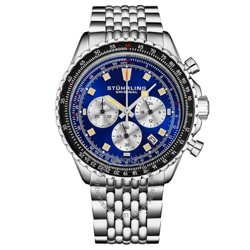 Relógio Cronógrafo Monaco Quartzo Mostrador Azul 44 mm - Mercado de Luxo - O Maior E-Commerce de Bens, Produtos e Serviços de Luxo do Brasil.