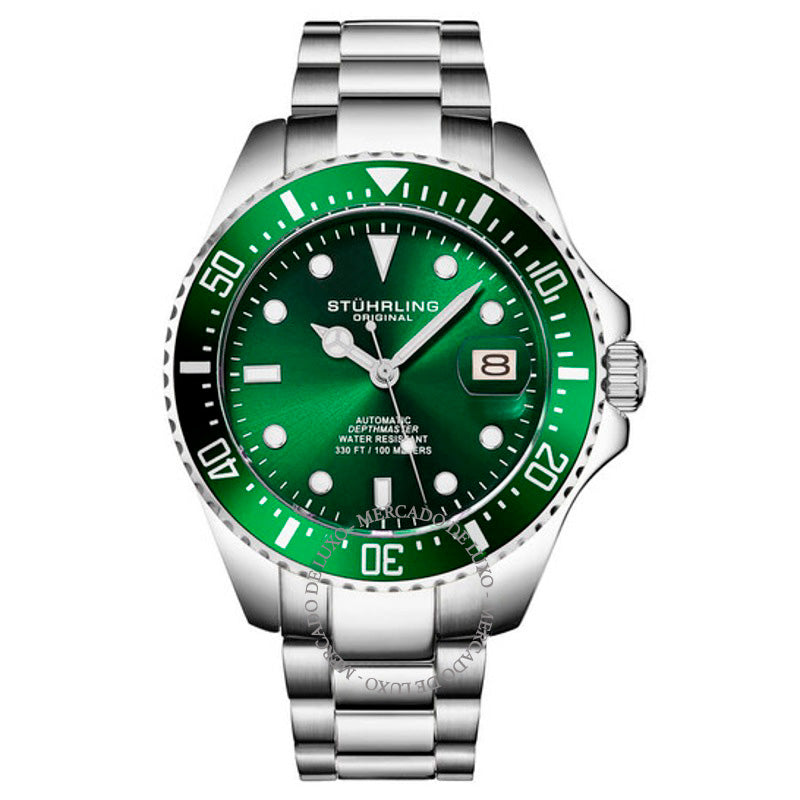 Relógio Aquadiver Automático Mostrador Verde 42 mm - Mercado de Luxo - O Maior E-Commerce de Bens, Produtos e Serviços de Luxo do Brasil.