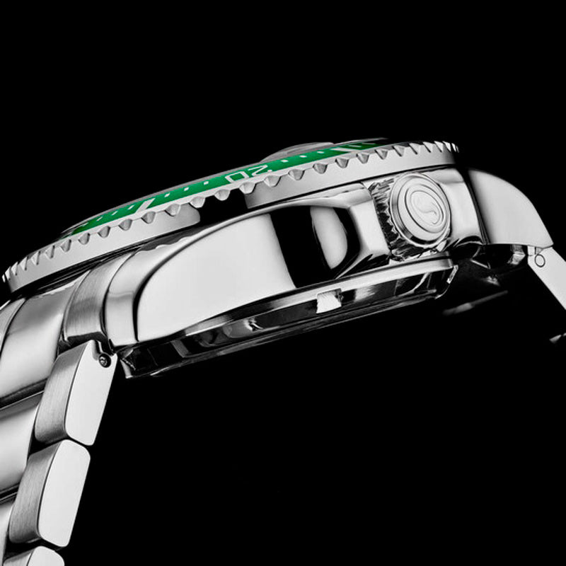 Relógio Aquadiver Automático Mostrador Verde 42 mm - Mercado de Luxo - O Maior E-Commerce de Bens, Produtos e Serviços de Luxo do Brasil.