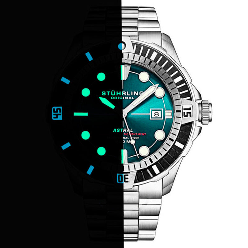 Relógio Aquadiver Automático Mostrador Verde  - Mercado de Luxo - O Maior E-Commerce de Bens, Produtos e Serviços de Luxo do Brasil.
