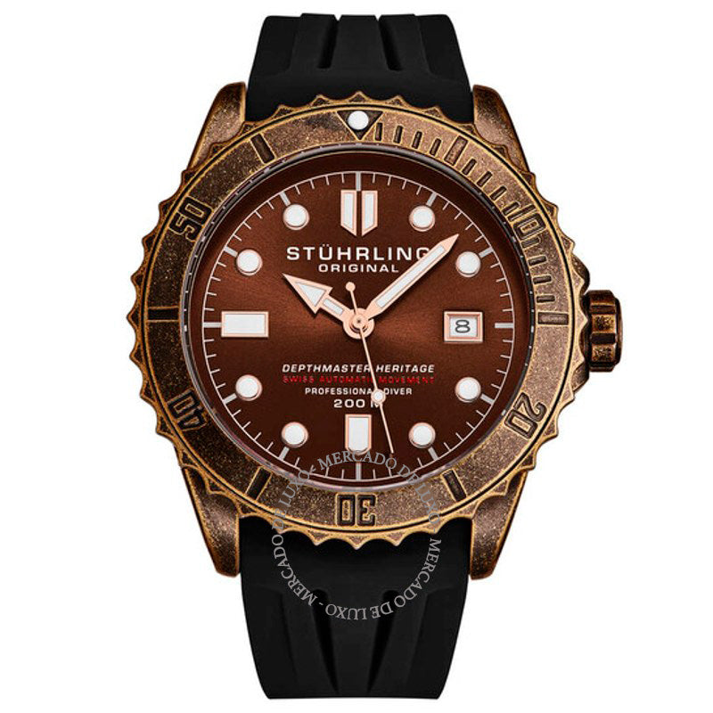 Relógio Aquadiver Automático Mostrador Marrom 44 mm - Mercado de Luxo - O Maior E-Commerce de Bens, Produtos e Serviços de Luxo do Brasil.