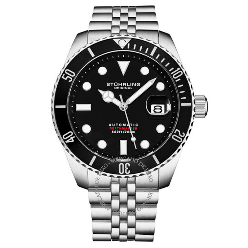 Relógio Aquadiver Automático Mostrador Preto 50 mm - Mercado de Luxo - O Maior E-Commerce de Bens, Produtos e Serviços de Luxo do Brasil.