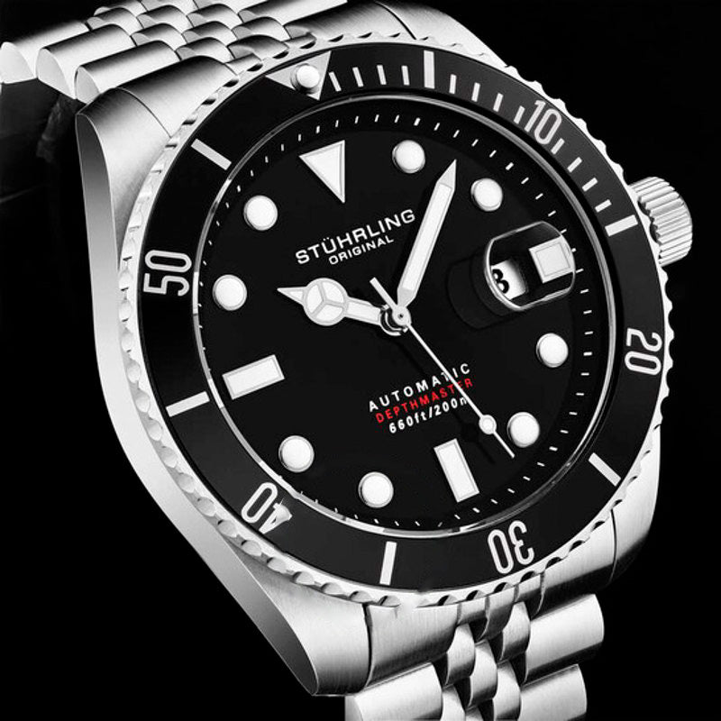 Relógio Aquadiver Automático Mostrador Preto 50 mm - Mercado de Luxo - O Maior E-Commerce de Bens, Produtos e Serviços de Luxo do Brasil.