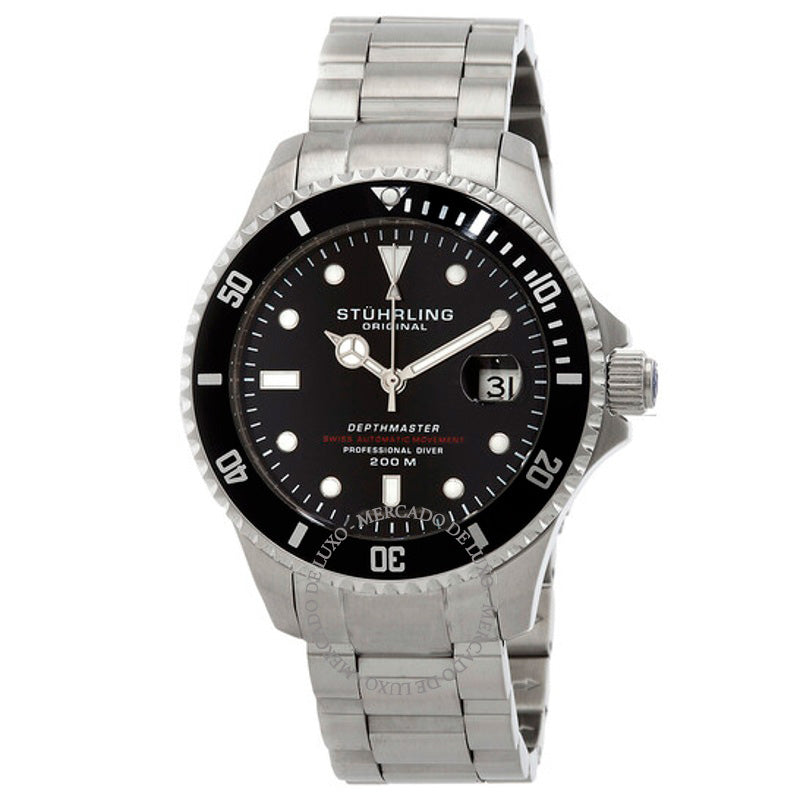 Relógio Aquadiver Automático Mostrador Preto 42 mm - Mercado de Luxo - O Maior E-Commerce de Bens, Produtos e Serviços de Luxo do Brasil.
