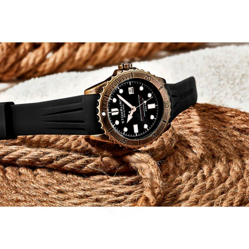 Relógio Aquadiver Automático Mostrador Preto 44 mm - Mercado de Luxo - O Maior E-Commerce de Bens, Produtos e Serviços de Luxo do Brasil.