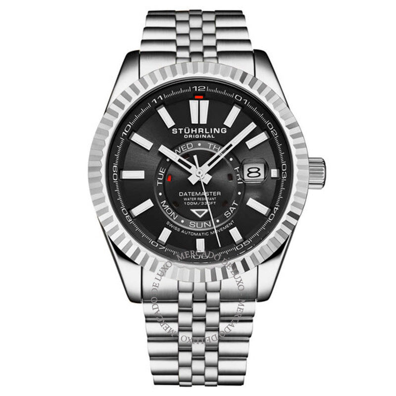 Relógio Symphony Automático Mostrador Preto 42 mm - Mercado de Luxo - O Maior E-Commerce de Bens, Produtos e Serviços de Luxo do Brasil.