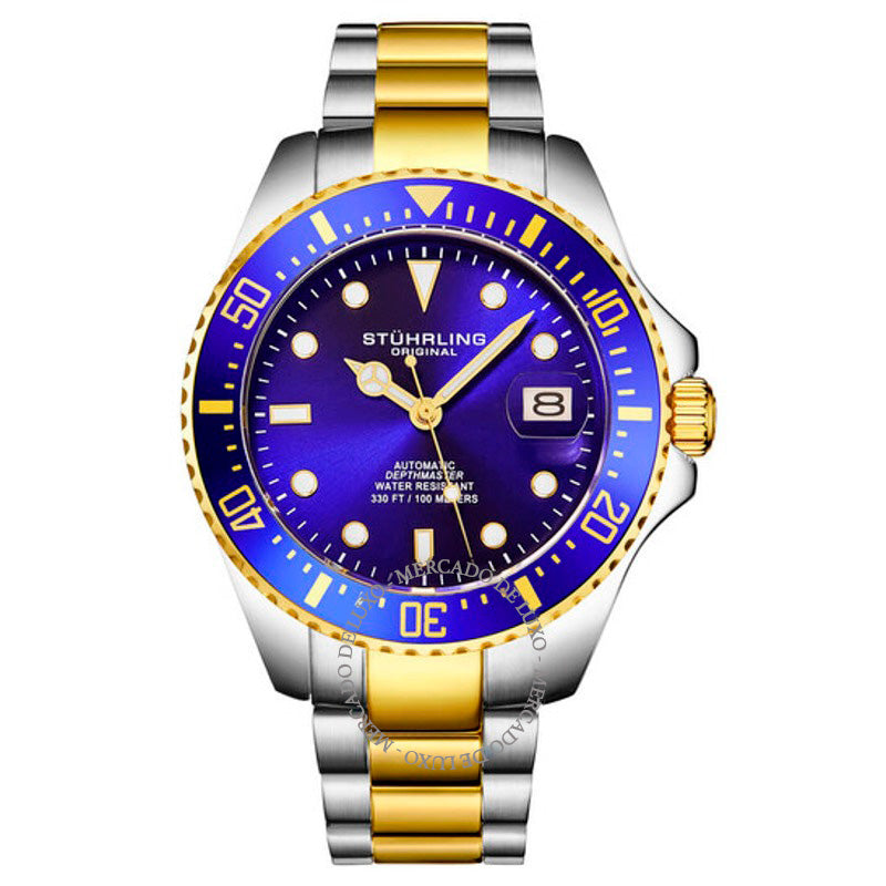 Relógio Aquadiver Automático Mostrador Azul  - Mercado de Luxo - O Maior E-Commerce de Bens, Produtos e Serviços de Luxo do Brasil.