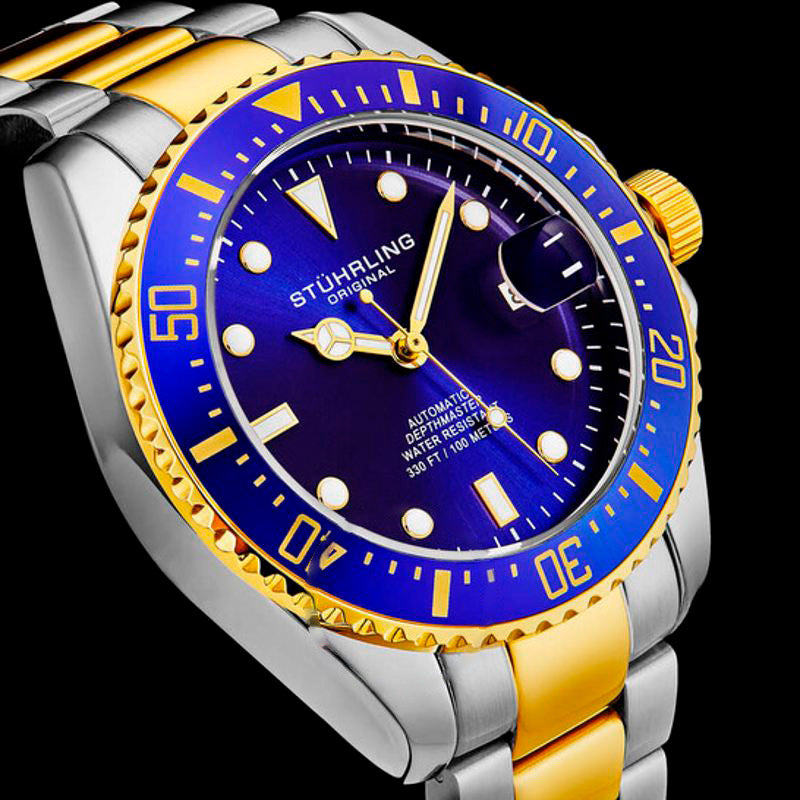Relógio Aquadiver Automático Mostrador Azul  - Mercado de Luxo - O Maior E-Commerce de Bens, Produtos e Serviços de Luxo do Brasil.