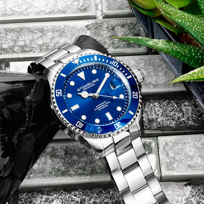Relógio Aquadiver Automático Mostrador Azul 42 mm - Mercado de Luxo - O Maior E-Commerce de Bens, Produtos e Serviços de Luxo do Brasil.