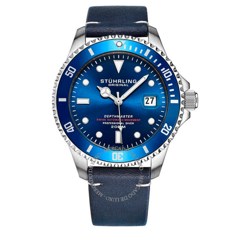 Relógio Aquadiver Automático Mostrador Azul  - Mercado de Luxo - O Maior E-Commerce de Bens, Produtos e Serviços de Luxo do Brasil.