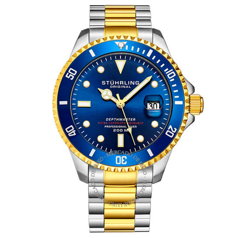 Relógio Aquadiver Automático Mostrador Azul 42 mm - Mercado de Luxo - O Maior E-Commerce de Bens, Produtos e Serviços de Luxo do Brasil.