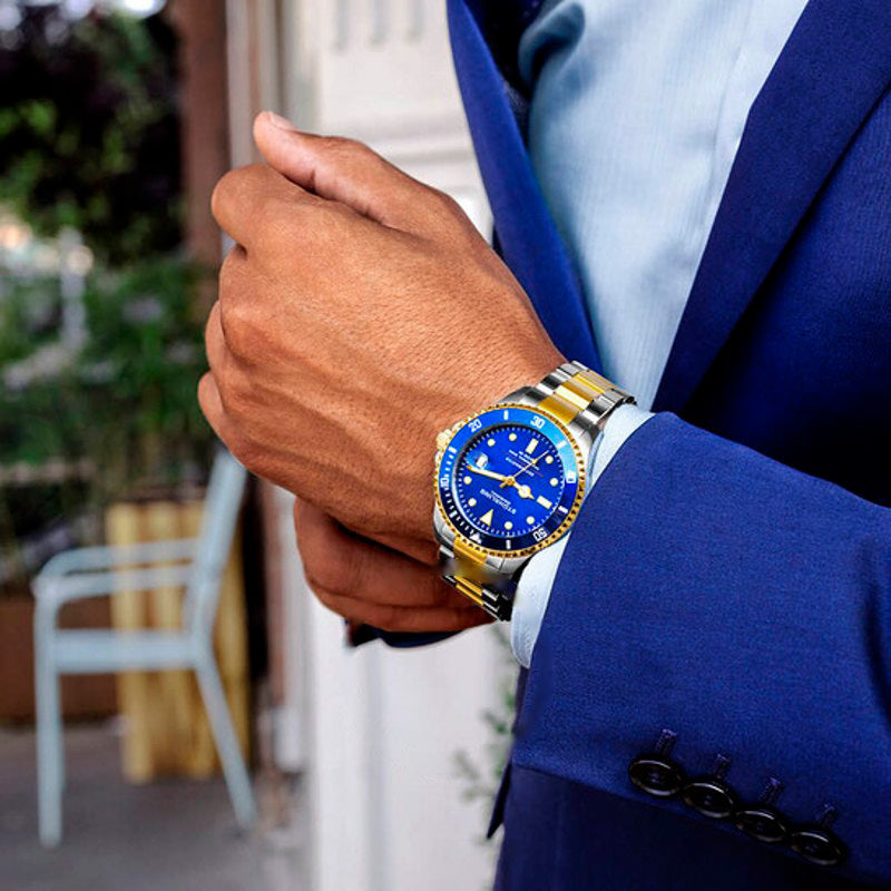 Relógio Aquadiver Automático Mostrador Azul 42 mm - Mercado de Luxo - O Maior E-Commerce de Bens, Produtos e Serviços de Luxo do Brasil.