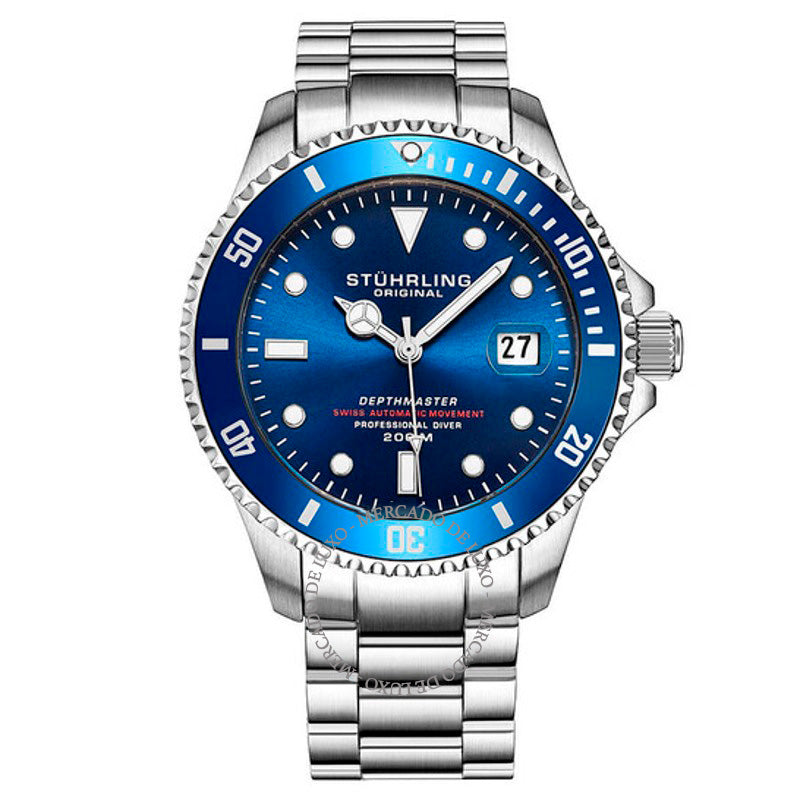 Relógio Aquadiver Automático Mostrador Azul 42 mm - Mercado de Luxo - O Maior E-Commerce de Bens, Produtos e Serviços de Luxo do Brasil.