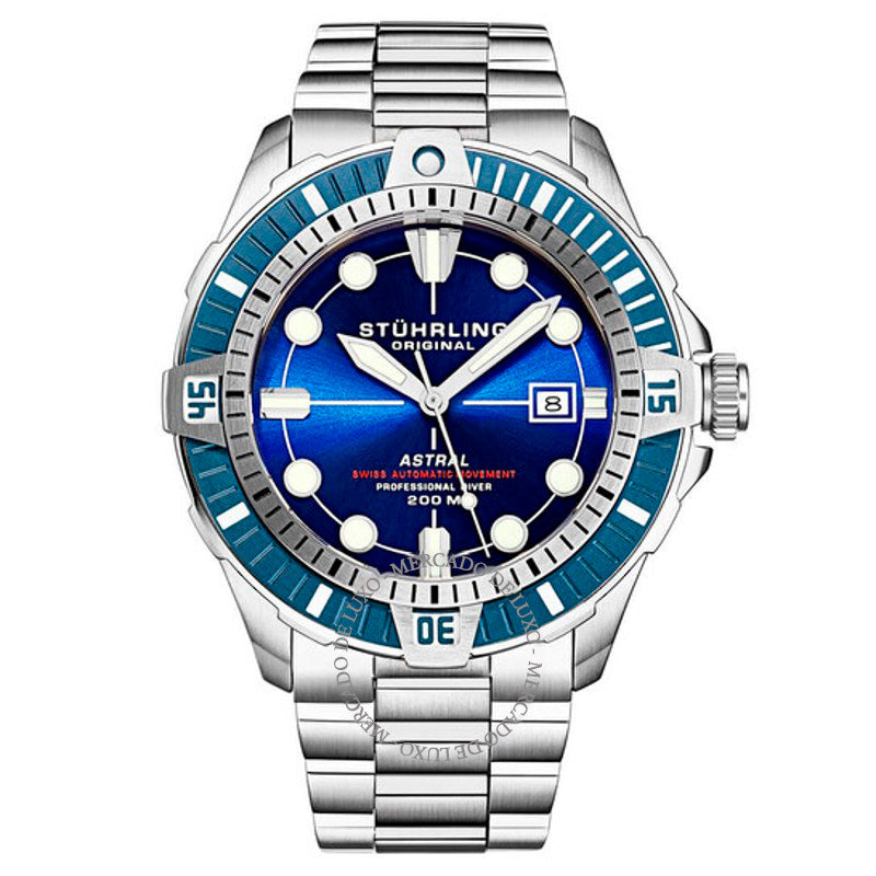 Relógio Aquadiver Automático Mostrador Azul 44 mm - Mercado de Luxo - O Maior E-Commerce de Bens, Produtos e Serviços de Luxo do Brasil.