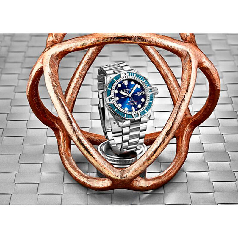 Relógio Aquadiver Automático Mostrador Azul 44 mm - Mercado de Luxo - O Maior E-Commerce de Bens, Produtos e Serviços de Luxo do Brasil.