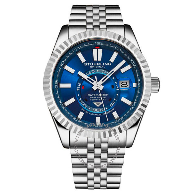 Relógio Symphony Automático Mostrador Azul 42 mm - Mercado de Luxo - O Maior E-Commerce de Bens, Produtos e Serviços de Luxo do Brasil.