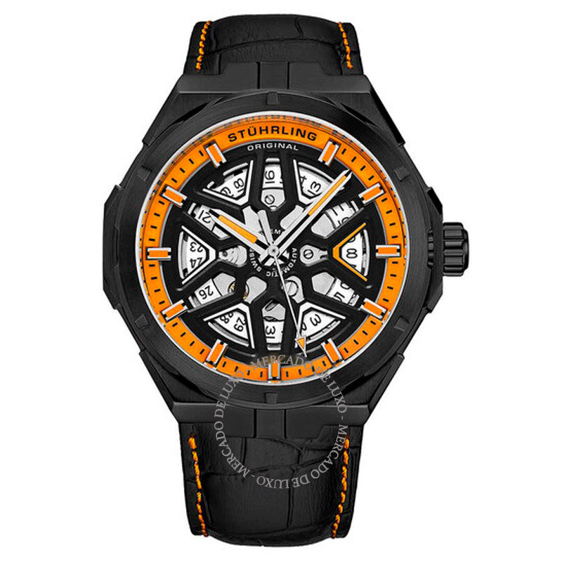 Relógio Mostrador laranja automático Legacy 44 mm - Mercado de Luxo - O Maior E-Commerce de Bens, Produtos e Serviços de Luxo do Brasil.