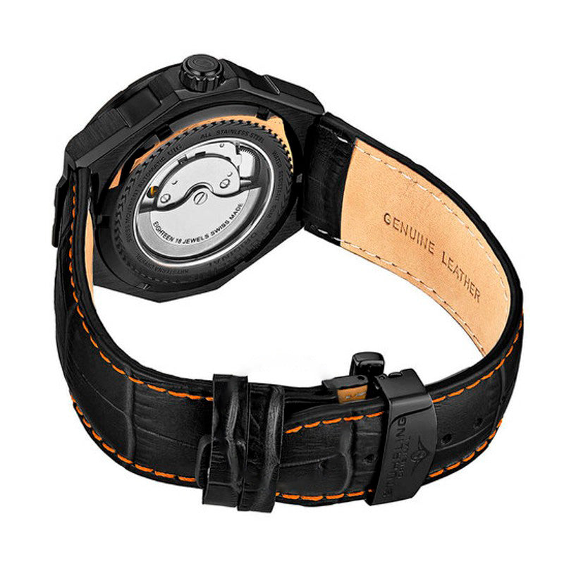 Relógio Mostrador laranja automático Legacy 44 mm - Mercado de Luxo - O Maior E-Commerce de Bens, Produtos e Serviços de Luxo do Brasil.