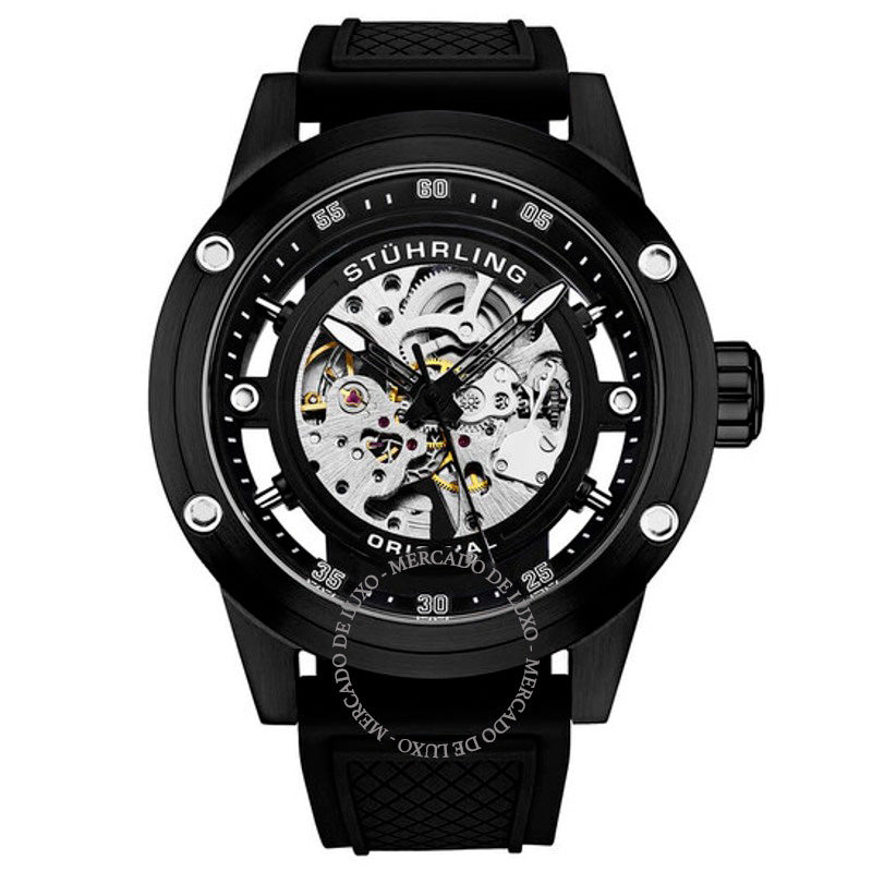 Relógio Mostrador preto automático Legacy 50 mm - Mercado de Luxo - O Maior E-Commerce de Bens, Produtos e Serviços de Luxo do Brasil.