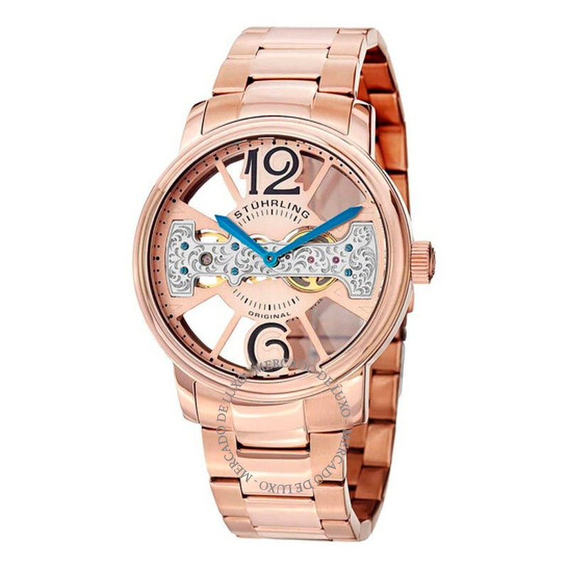 Relógio Mostrador em tom ouro rosa Legacy 46 mm - Mercado de Luxo - O Maior E-Commerce de Bens, Produtos e Serviços de Luxo do Brasil.