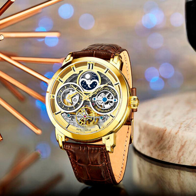 Relógio Mostrador dourado automático Legacy 45 mm - Mercado de Luxo - O Maior E-Commerce de Bens, Produtos e Serviços de Luxo do Brasil.