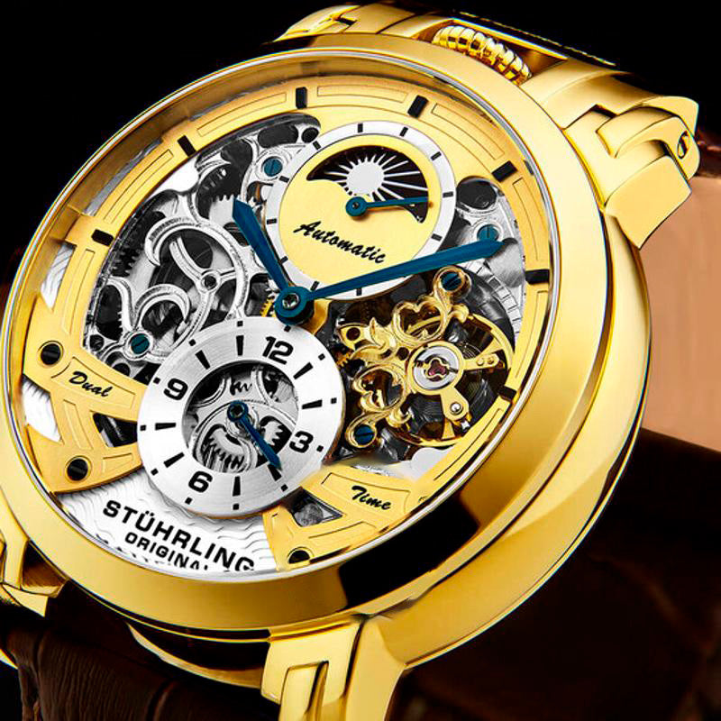 Relógio Mostrador dourado automático Legacy  - Mercado de Luxo - O Maior E-Commerce de Bens, Produtos e Serviços de Luxo do Brasil.