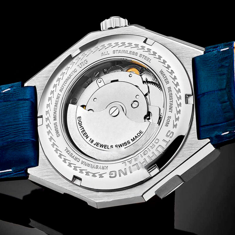 Relógio Mostrador Azul Automático Legacy 44 mm - Mercado de Luxo - O Maior E-Commerce de Bens, Produtos e Serviços de Luxo do Brasil.