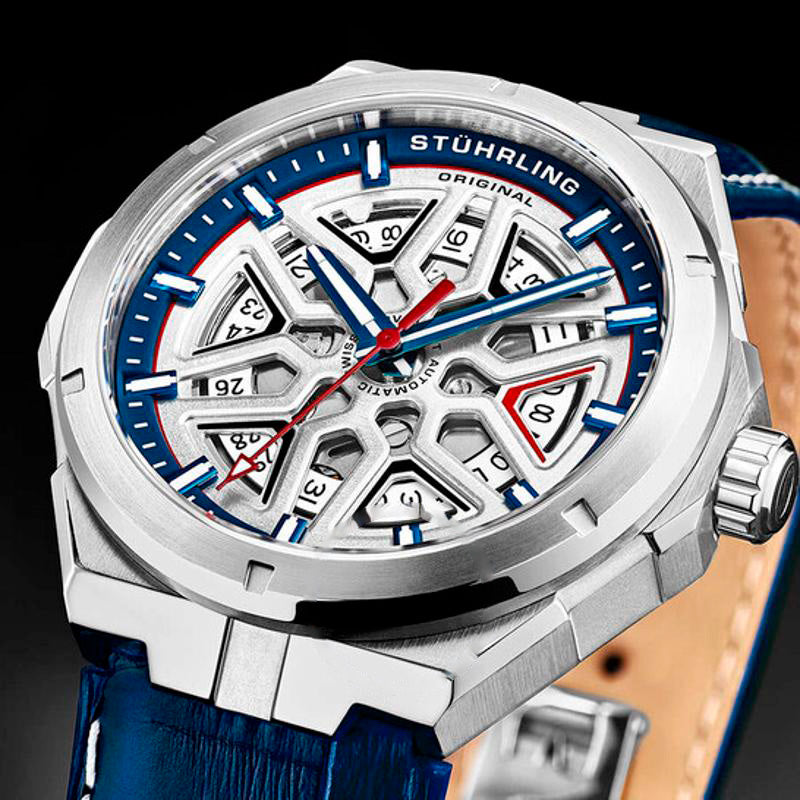 Relógio Mostrador Azul Automático Legacy 44 mm - Mercado de Luxo - O Maior E-Commerce de Bens, Produtos e Serviços de Luxo do Brasil.