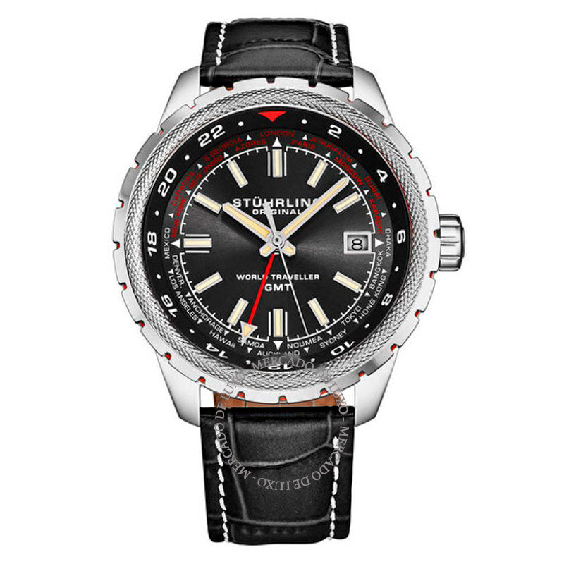 Relógio Mostrador preto de quartzo Monaco 42 mm - Mercado de Luxo - O Maior E-Commerce de Bens, Produtos e Serviços de Luxo do Brasil.