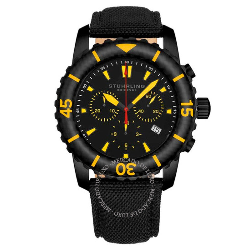 Relógio Aquadiver Mostrador Preto 43 mm - Mercado de Luxo - O Maior E-Commerce de Bens, Produtos e Serviços de Luxo do Brasil.
