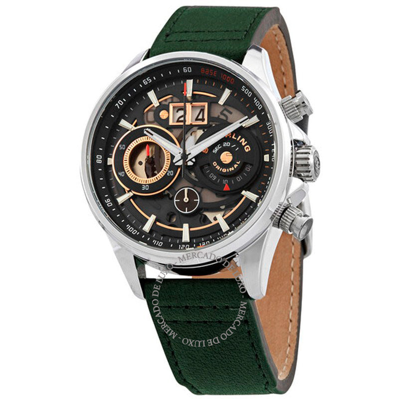 Relógio Aviador Mostrador Preto 45 mm - Mercado de Luxo - O Maior E-Commerce de Bens, Produtos e Serviços de Luxo do Brasil.