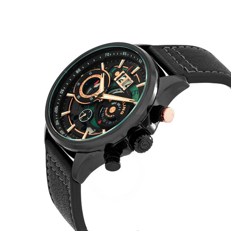 Relógio Aviador Mostrador Preto 45 mm - Mercado de Luxo - O Maior E-Commerce de Bens, Produtos e Serviços de Luxo do Brasil.