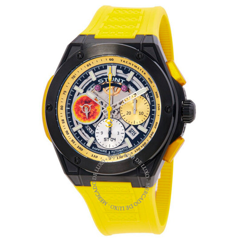 Relógio O Cronógrafo Planetário Taquímetro Mostrador Amarelo 49 mm - Mercado de Luxo - O Maior E-Commerce de Bens, Produtos e Serviços de Luxo do Brasil.
