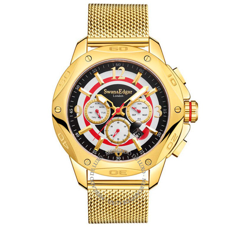 Relógio Sports Target Automático Mostrador Branco 47 mm - Mercado de Luxo - O Maior E-Commerce de Bens, Produtos e Serviços de Luxo do Brasil.