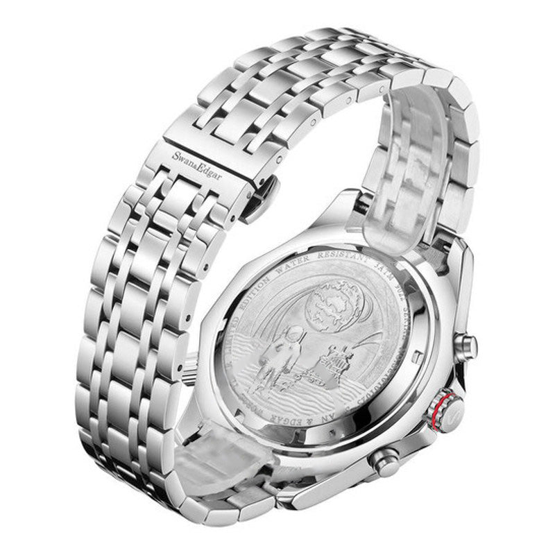 Relógio Temporizador Mundial Mostrador Laranja 51 mm - Mercado de Luxo - O Maior E-Commerce de Bens, Produtos e Serviços de Luxo do Brasil.