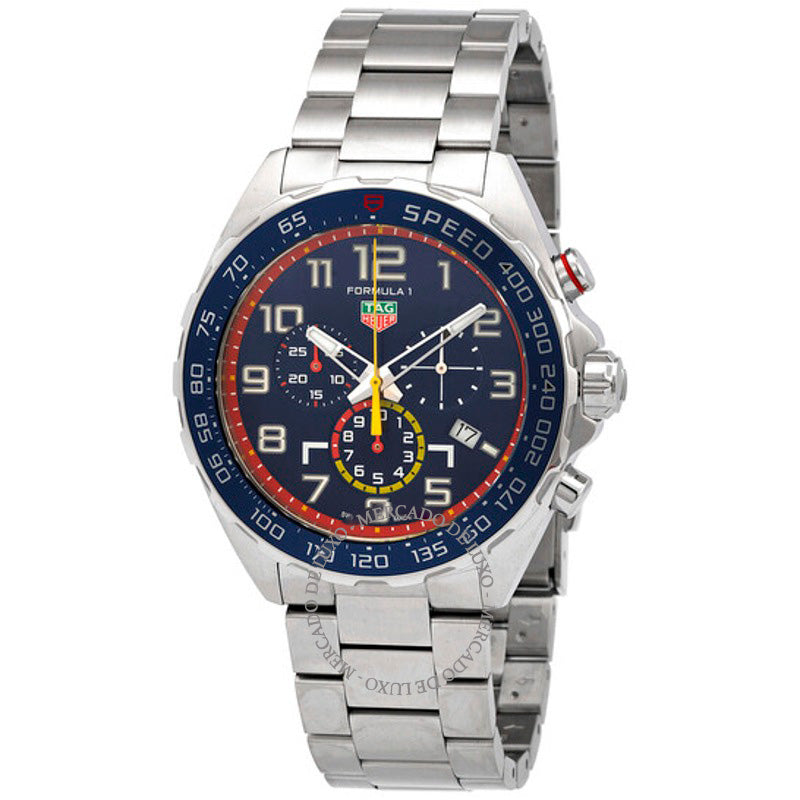 Relógio Fórmula 1 X Red Bull Racing Edição Especial Cronógrafo Quartzo Mostrador Azul 43 mm - Mercado de Luxo - O Maior E-Commerce de Bens, Produtos e Serviços de Luxo do Brasil.