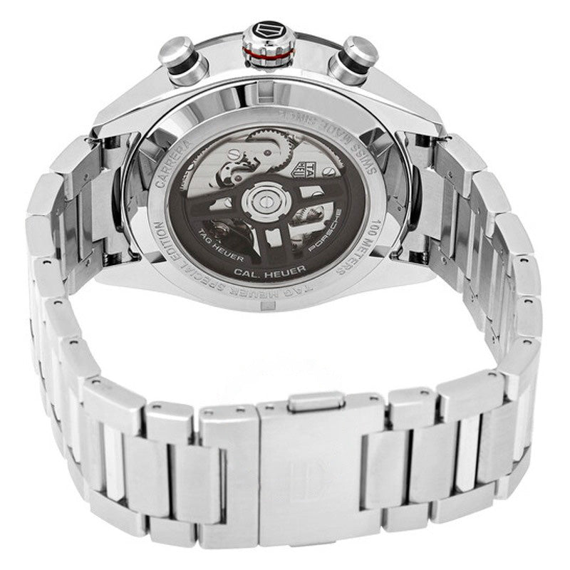 Relógio Carrera Porsche Edição Especial Cronógrafo Automático Mostrador Cinza 44 mm - Mercado de Luxo - O Maior E-Commerce de Bens, Produtos e Serviços de Luxo do Brasil.