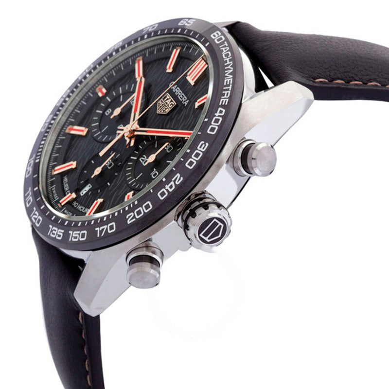 Relógio Carrera Ano do Coelho Cronógrafo Automático Mostrador Preto 44 mm - Mercado de Luxo - O Maior E-Commerce de Bens, Produtos e Serviços de Luxo do Brasil.