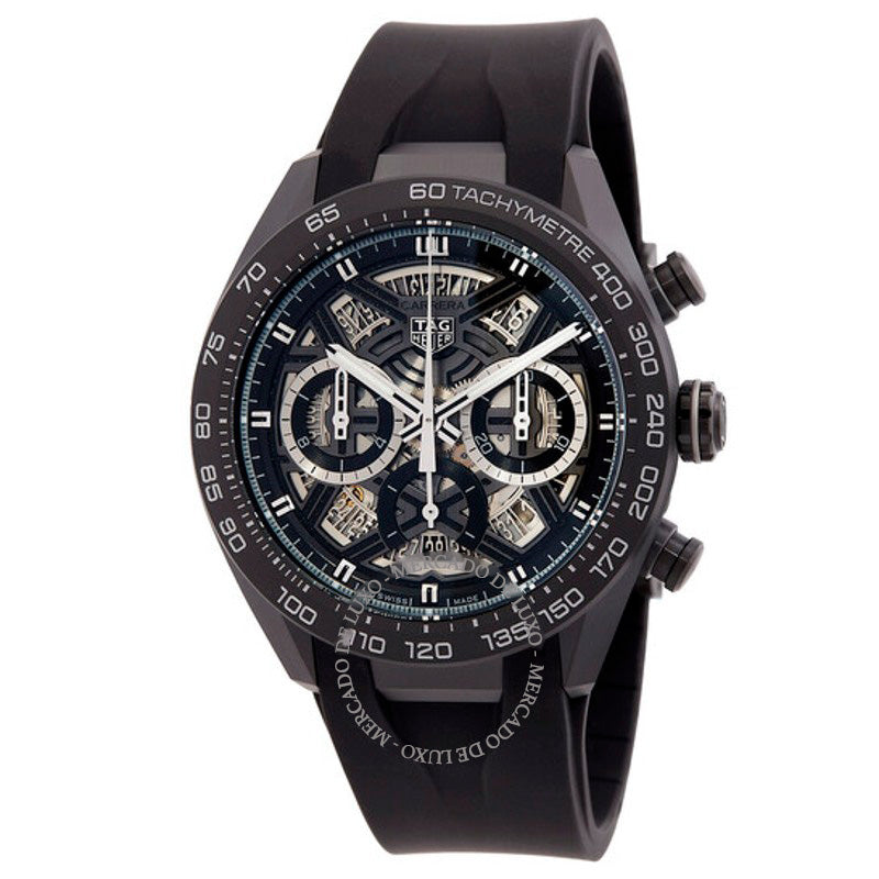 Relógio Carrera Extreme Sport Cronógrafo Automático Mostrador Preto 44 mm - Mercado de Luxo - O Maior E-Commerce de Bens, Produtos e Serviços de Luxo do Brasil.