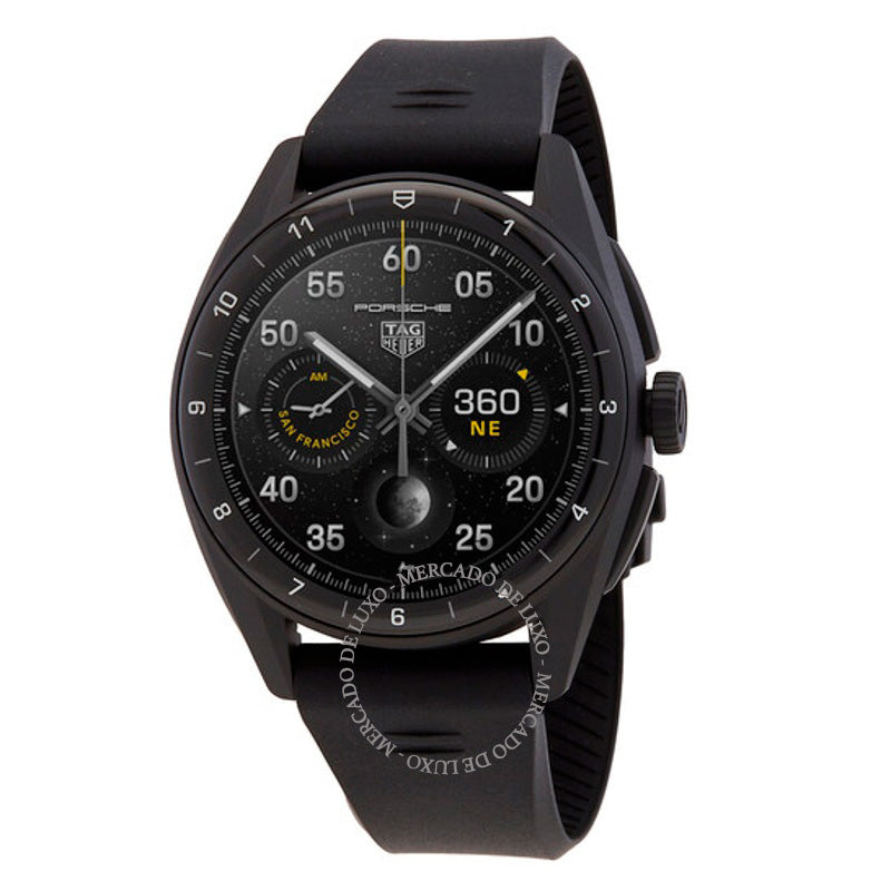 Relógio Calibre E4 Quartz Analógico-Digital Conectado Mostrador Preto 42 mm - Mercado de Luxo - O Maior E-Commerce de Bens, Produtos e Serviços de Luxo do Brasil.