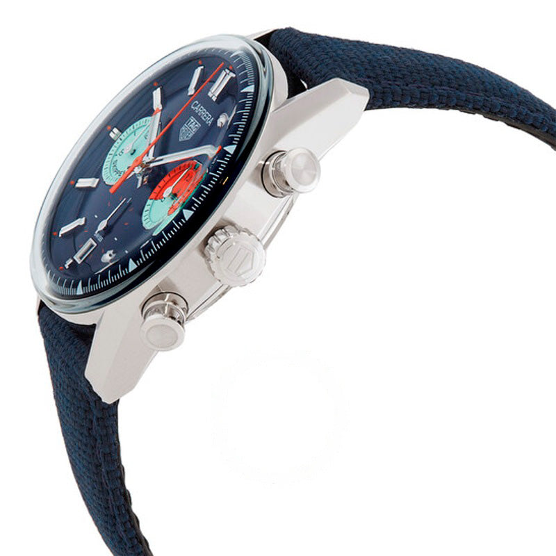 Relógio Carrera Skipper 39 mm Cronógrafo Automático Mostrador Azul 39 mm - Mercado de Luxo - O Maior E-Commerce de Bens, Produtos e Serviços de Luxo do Brasil.